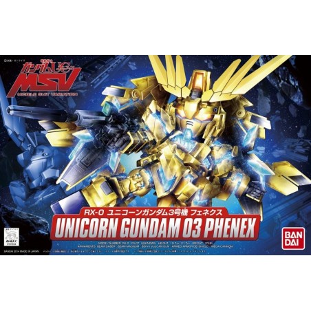 SD 394 Unicorn Gundam 03 Phenex