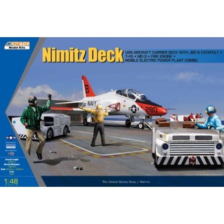 1/48 Nimitz Deck + T-45 Goshawk and 3 GSE
