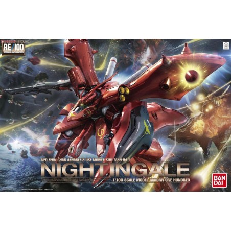 Maqueta Gundam Bandai 1/100 RE/100 MSN-04II Nightingale