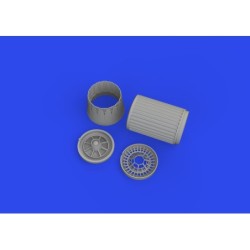 F-16 exhaust nozzle P&W F100 PRINT 1/48 KINETIC