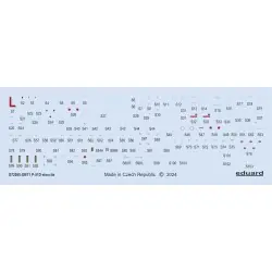 P-51D stencils