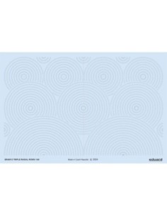 Triple radial rows
