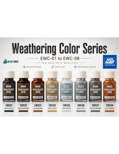 Mr. Hobby’s Weathering Color series (EWC) (choose color)