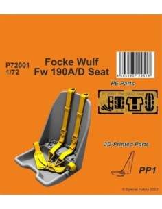 1/72  Focke Wulf Fw 190A/D Seat