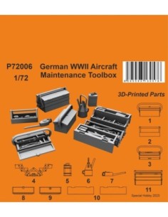 1/72  German WWII Aircraft Maintenance Toolbox 1/72
