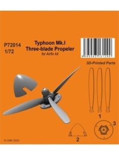 1/72  Typhoon Mk.I Three-blade Propeler 1/72