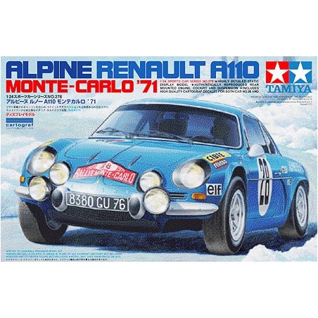 1/24 Alpine Renault A110 Monte-Carlo 1971