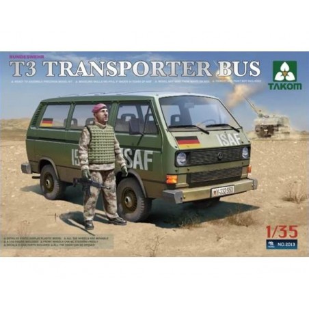 1/35 T3 Transporter Bus (with Figure) 