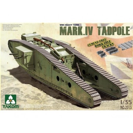 1/35 Heavy Battle Tank Mark IV Male "Tadpole" 