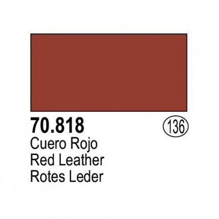 Red Leather - Vallejo Model Color
