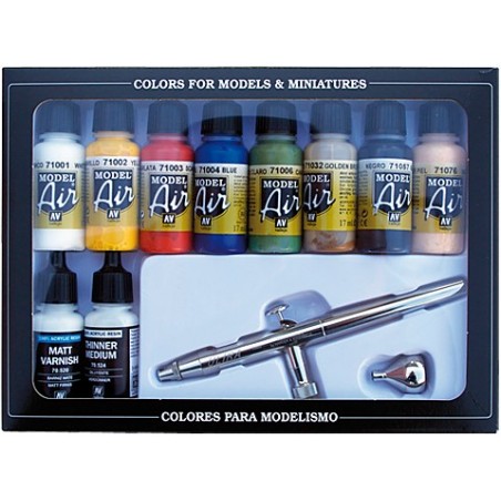 Ultra H.S. Airbrush + 10 Basic Colors