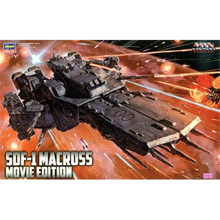 1/4000 SDF-1 Macross Fortress Warship (The Movie Ver.) 
