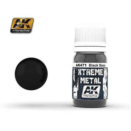 Xtreme Metal Base Negra 30 ml