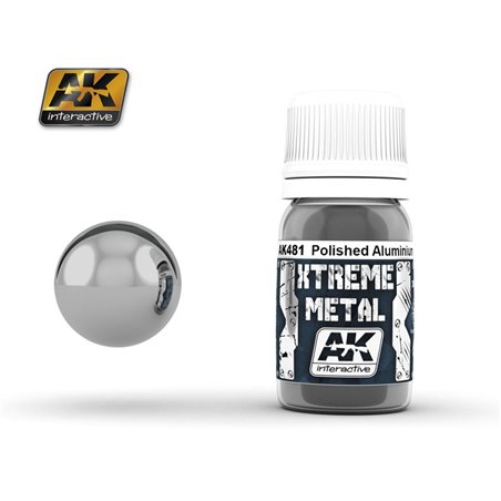 Xtreme Metal Polished Aluminium 30 ml