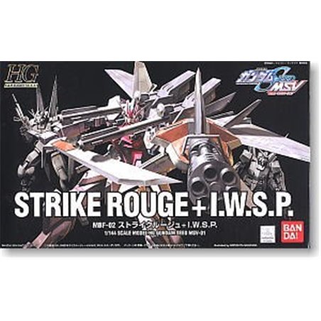 Maqueta Gundam Bandai 1/144 HG Strike Rouge + IWSP