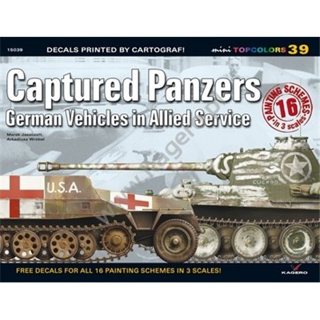 39-Captured Panzers German Vehicles in Allied Service (decals)