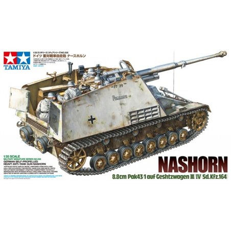 1/35 Nashorn 8.8cm Pak43/1 auf Geshtzwagen III/IV (Sd.Kfz.164)