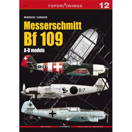 12 - Messerschmitt Bf 109 A-D models