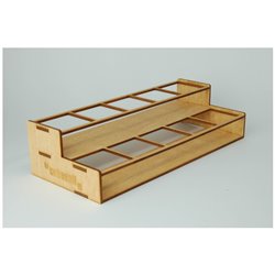 Square Bottle Rack B (Mr Hobby) 2