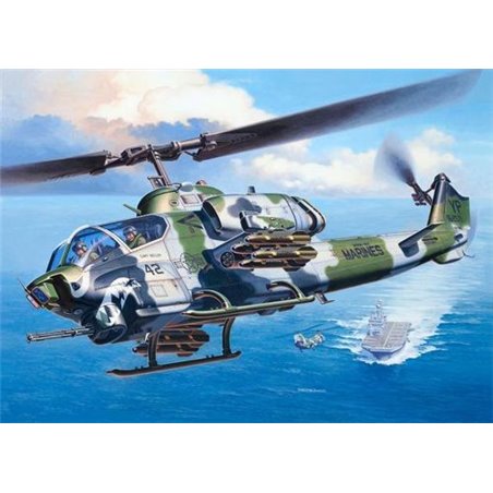 Maqueta de helicoptero Revell 1/48 AH-1W Super Cobra