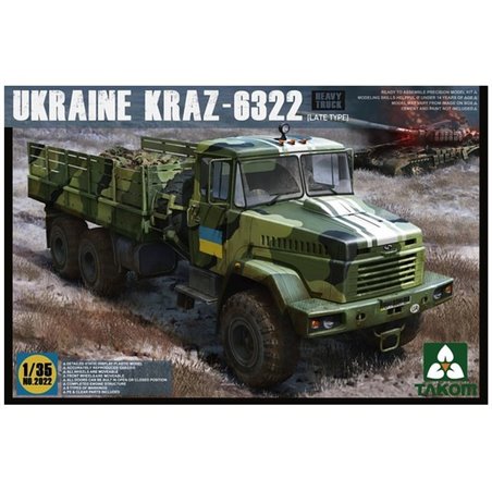 1/35 Ukraine Kraz-6322 (Late Type)