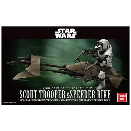 1/12 Star Wars Scout Trooper & Speeder Bike
