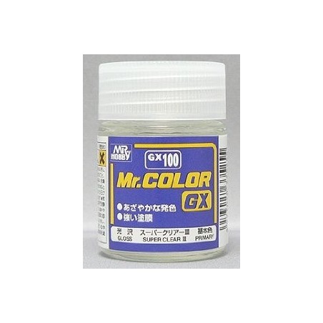 Mr Color GX 100 - Super Clear III Barniz (18ml)