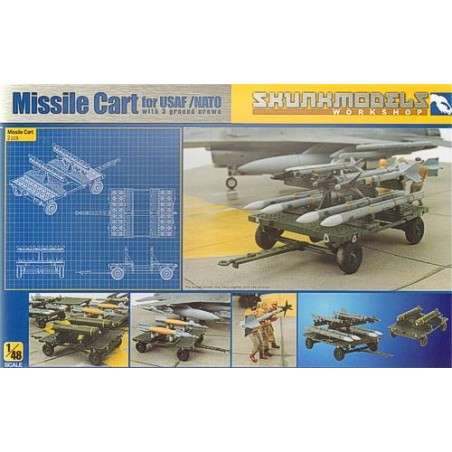1/48 Missile Cart for USAF/NATO