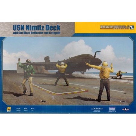 1/48 USN Nimitz Deck with Jet Blast Deflector and Catapult 