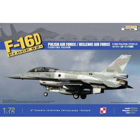 1/72 F-16D Block 52+ Polish Air Force/Hellenic Air Force Fighting Falcon