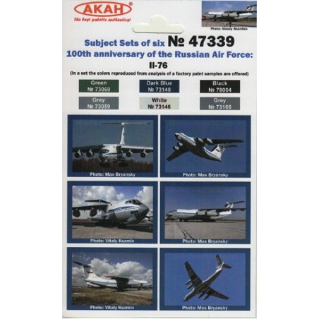 Set de Pinturas 100 Years of Air Force: IL-76
