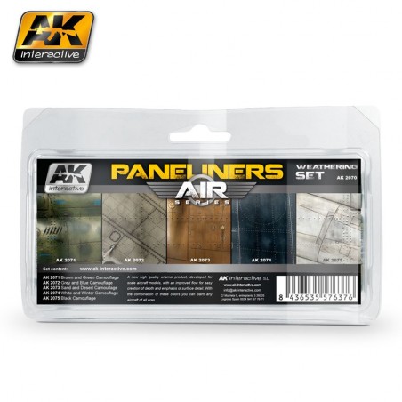 Paneliners weathering set combo (AIR SERIES)