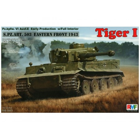 1/35 Pz.kpfw.VI Tiger I Ausf.E Early Production Full Interior "s.Pz.Abt.503 Eastern Front 1943"