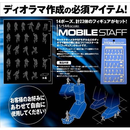 1/144 Mobile Staff