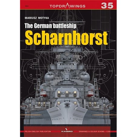 35 - The German Battleship Scharnhorst