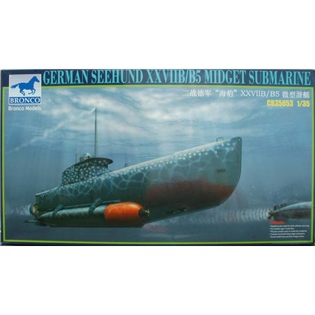 1/35 German Seehund XXVIIB/B5 Midget Submarine 