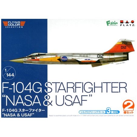 Platz 1/144 F-104G Starfighter NASA & USAF (2 kits) model kit
