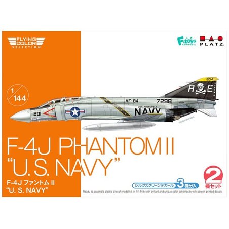 1/144 F-4J Phantom II U.S. Navy (2 Kits)