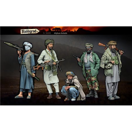 Afghan Rebel Big Set (5 figures)