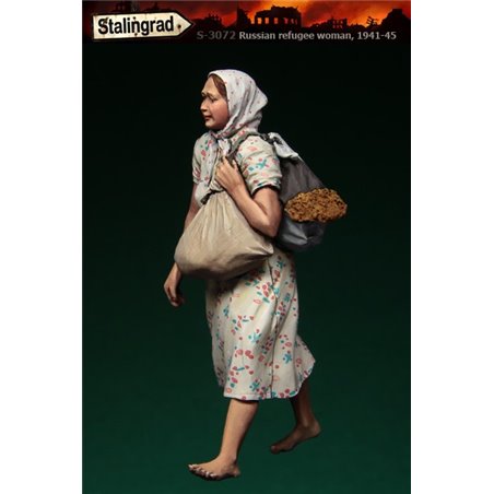 Russian Refugee 1941-45 Woman 1 