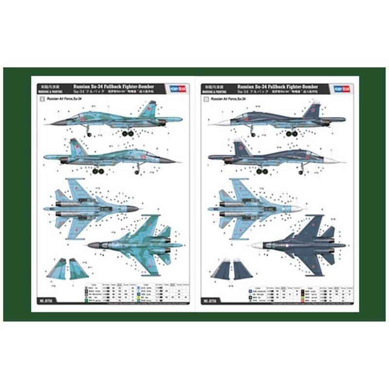1/48 Russian Su-34 Fullback Fighter-Bomber