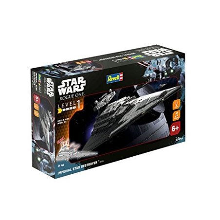 Model Kit Star Wars, Star Wars™ Imperial Star Destroyer with light and sound effects ('easykit' series, snap together) 