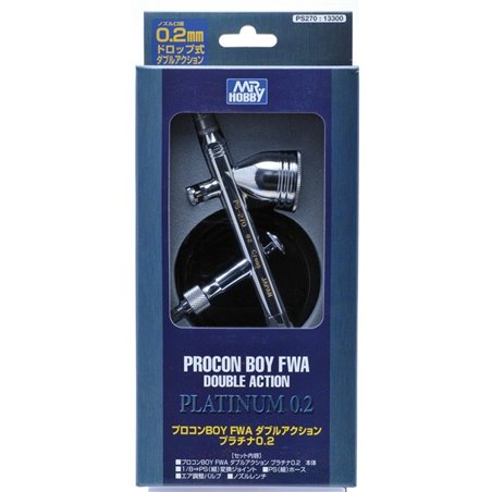 Procon Boy FWA 0.2mm Platinium  Airbrush
