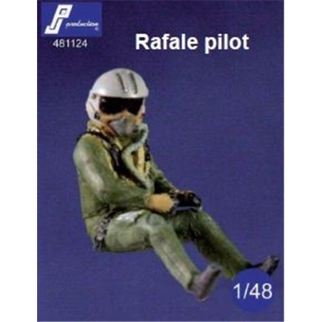 1/48 Dassault Rafale pilot seated in aircraft (resin)