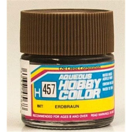 H457 Earth Brown (10ml) Mr Hobby Aqueous Hobby Colour 