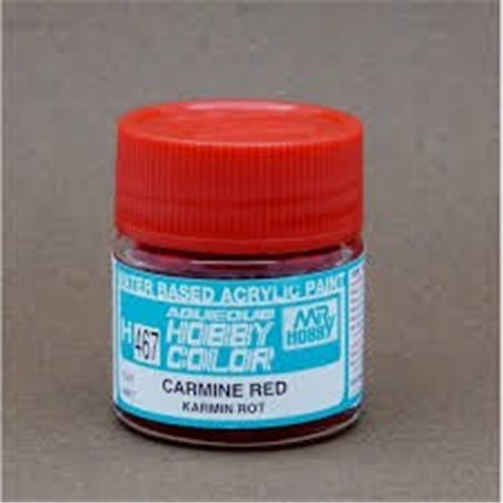 H467 Carmine Red (10ml) Mr Hobby Aqueous Hobby Colour 