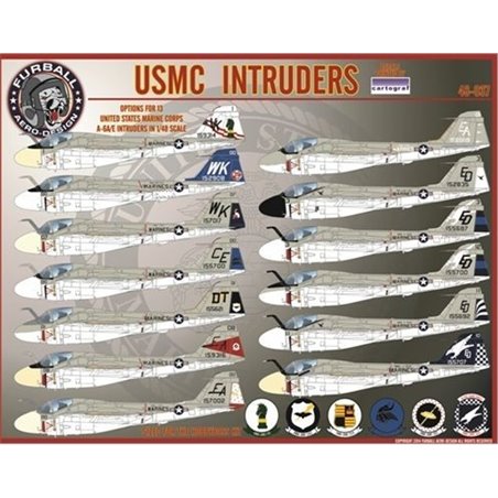 Calcas 1/48 usmc A-6A/E Intruders