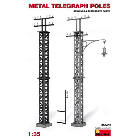 1/35 Metal Telegraph Poles