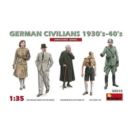 1/35 German Civilians (1930's-40's) 