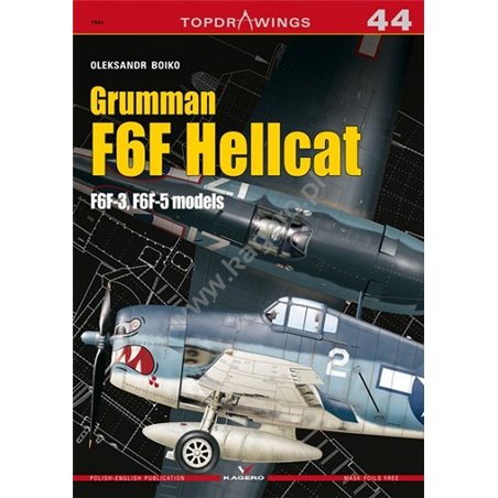 44 - Grumman F6F Hellcat F6F-3, F6F-5 models